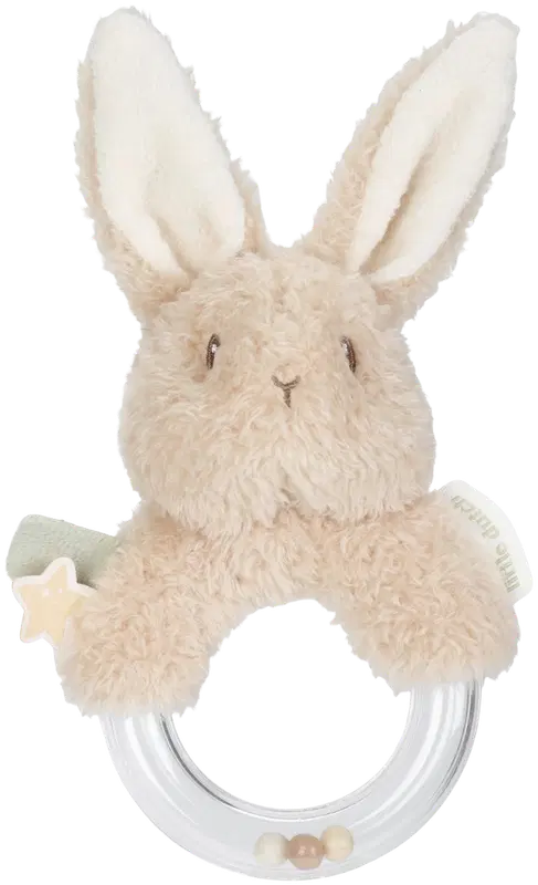 Little Dutch 新生儿兔子摇铃 GRS｜Helistin Newborn Bunny GRS