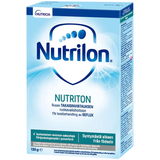 Nutrilon Nutriton 135克，粉末型食品增稠剂，临床营养制剂｜Nutrilon Nutriton 135g, jauhemainen ravinnon sakeuttaja, kliininen ravintovalmiste