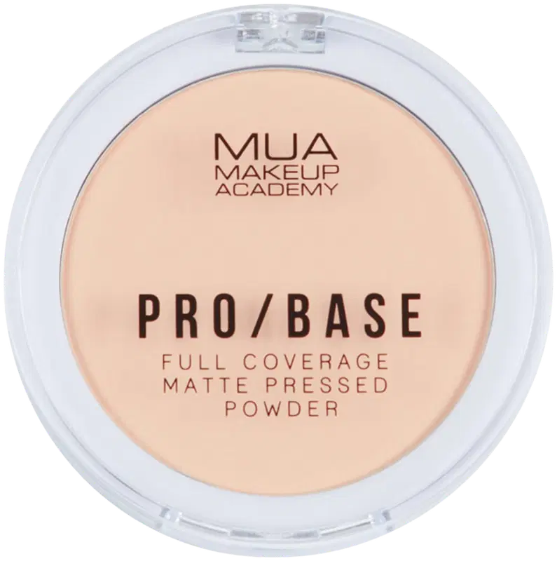 MUA Makeup Academy MUA Make Up Academy Pro Base 全遮盖哑光粉饼 6.5g 110｜MUA Make Up Academy Pro Base Full Coverage Matte Pressed Powder 6,5 g 110 kivipuuteri