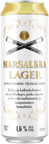 Marsalkka Lager 4,6% olut 0,568l tölkki