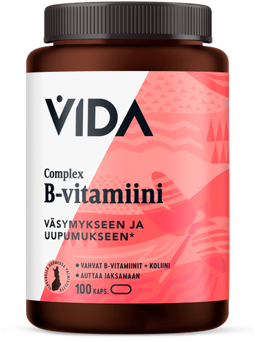 Vida B族维生素复合物膳食补充剂 100粒