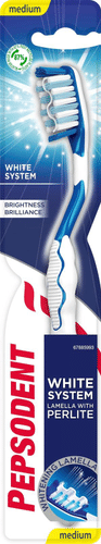 Pepsodent 白系中硬牙刷