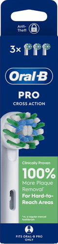 Oral-B PRO Cross Action 3支替换刷头