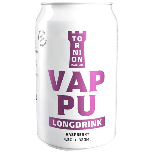 Tornion Panimo Vappu Raspberry Longdrink 4,5% 0.33L｜Tornion Panimo 五一覆盆子长饮 4.5% 0.33L