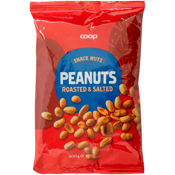Coop suolapähkinät 500 g-Coop 咸坚果 500 g