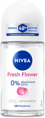 NIVEA 50毫升鲜花无铝走珠香体露