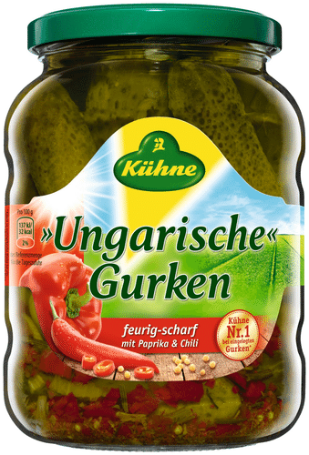 Kühne 黄瓜调味汁（辣椒和 Chili） 670/360g