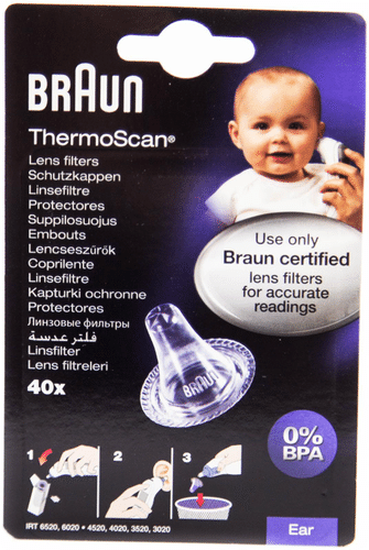 Braun 耳温计漏斗保护套 LF40EULA01 40 kpl