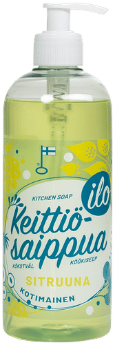 Ilo Keittiösaippua 500 ml Sitruuna