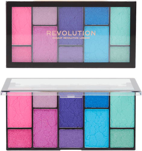 Makeup Revolution 眼影 16.8g Reloaded Vivid Passion 10色｜Makeup Revolution luomiväri 16,8g Reloaded Vivid Passion 10 sävyä