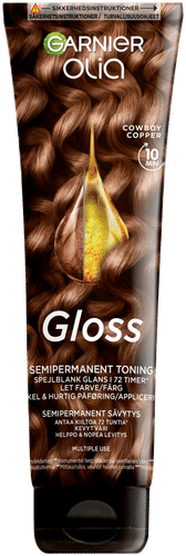 Garnier  Olia Gloss kiiltoa antava sävyte Cowboy Copper 150ml