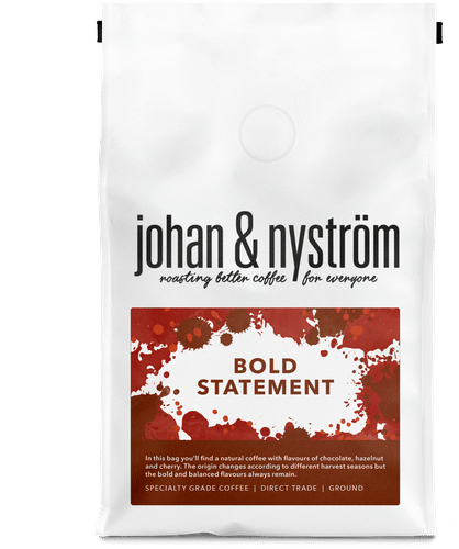 Johan & Nyström Bold Statement suodatin kahvi jauhettu 250g keskipaahto｜Johan & Nyström Bold Statement 过滤咖啡粉 250 克 中度烘焙