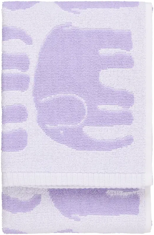 Finlayson 擦手巾 Elefantti 50x70 浅丁香紫｜Finlayson käsipyyhe Elefantti 50x70 vaalea liila