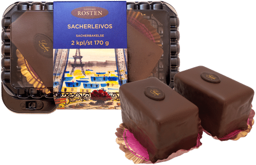 Leipomo Rosten Sacherleivos 2 kpl 170 g｜Leipomo Rosten 萨赫蛋糕 2个 170 g