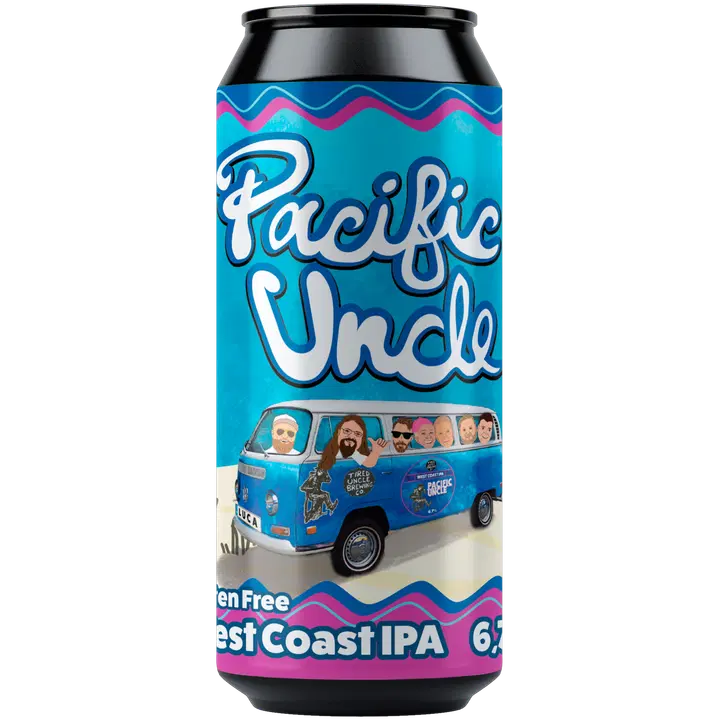 Tired Uncle Brewing Pacific Uncle IPA 6,7% 0,44L TLK｜Tired Uncle Brewing 太平洋叔叔 IPA 6.7% 0.44L 增值税