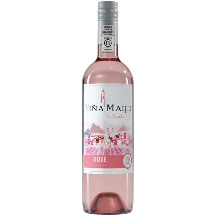 Viña Maipo Rosé 8 til-% 0,75 l pullo｜Viña Maipo 桃红葡萄饮料 8 vol% 0.75 升 瓶装