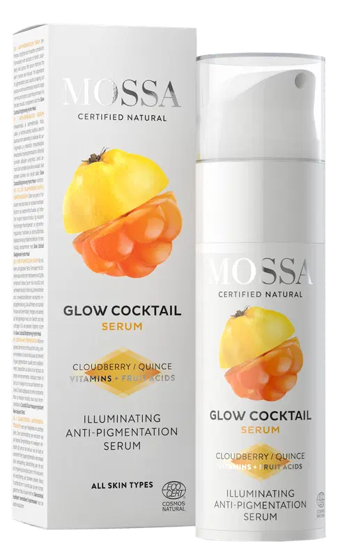 Mossa 光彩鸡尾酒焕亮精华 25ml｜Mossa Glow Cocktail Heleyttävä seerumi 25ml