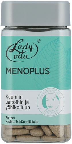 Ladyvita Menoplus 膳食补充剂 红三叶草-啤酒花-维生素片 60 tabl