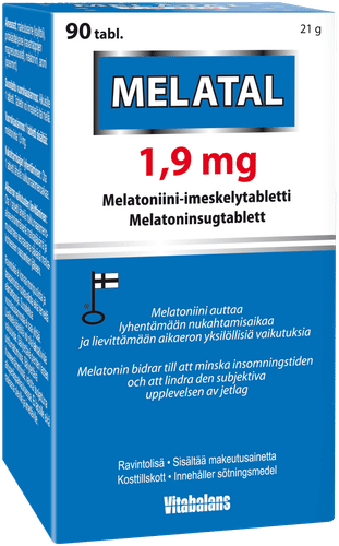 Vitabalans 美乐托宁1.9毫克含片90片