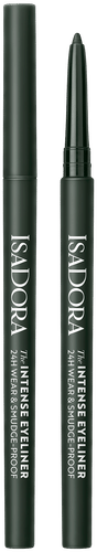Isadora The Intense Eyeliner Silmänrajauskynä 24H Wear & Smudge-proof 67 Dark Green 0,35g