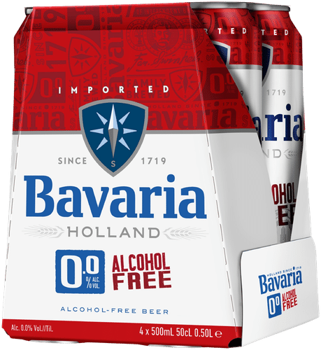 Bavaria 0.0% Premium Original无醇麦芽饮料 50cl罐｜Bavaria 0,0% Premium Original Non-Alcoholic Beer 50 cl tölkki alkoholiton olut