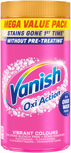 Vanish 粉色洗衣增效剂和去污粉 2kg