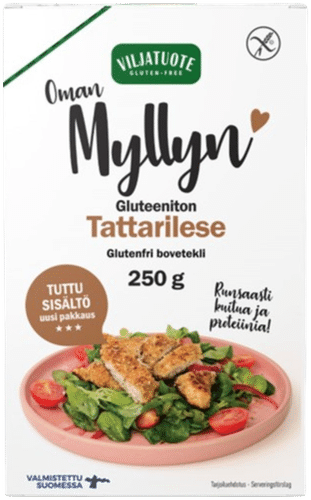 Virtasalmen Viljatuote Gluteeniton Tattarilese 250g｜Virtasalmen Viljatuote 无麸质荞麦麸 250g