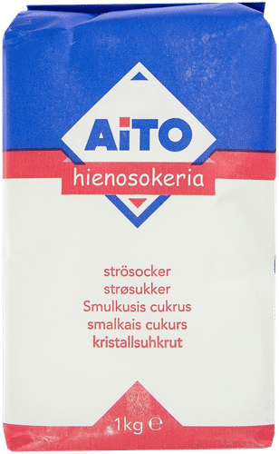 AITO Hienosokeri 1kg｜AITO 细砂糖 1kg