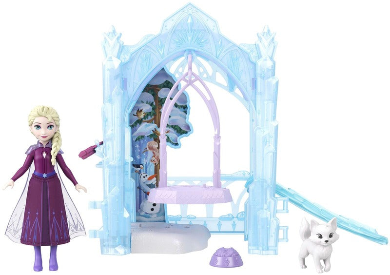 Disney 公主冰雪奇缘艾莎冰藏屋游戏套装｜Disney Princess Frozen Elsa'S Icy hideaway -leikkisetti