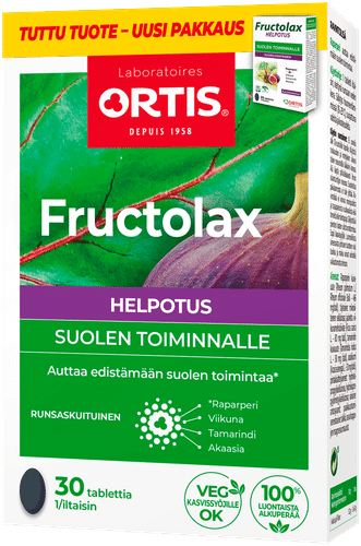 Fructolax 缓解水果纤维片 高纤膳食补充剂 23.7克/30片