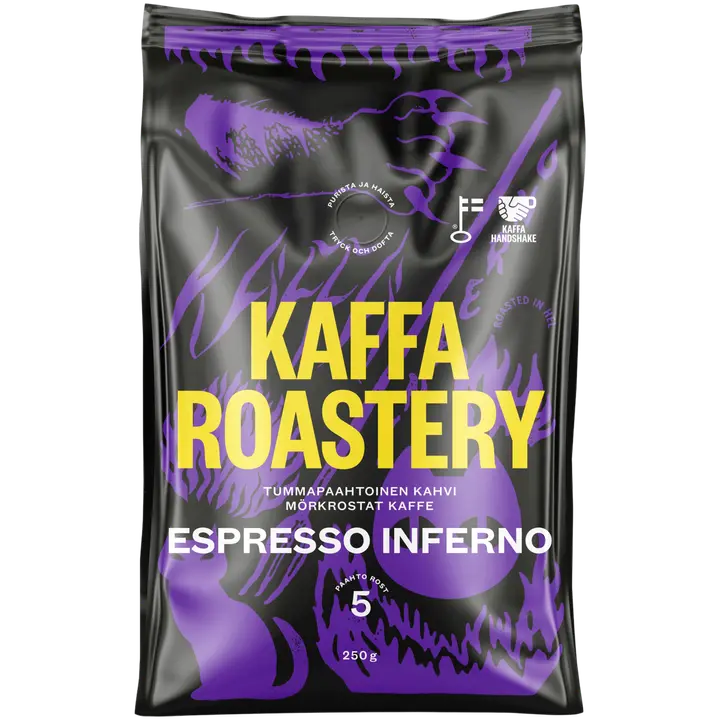 Kaffa Roastery Espresso Inferno kahvipapu 250g｜Kaffa Roastery 浓缩咖啡地狱咖啡豆 250g