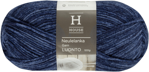 House 图案纱线 Luonto 100 g