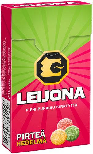 Leijona 清新水果含片 32g｜Leijona Pirteä Hedelmä pastilli 32g