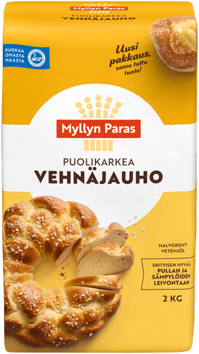 Myllyn Paras Puolikarkea Vehnäjauho 2kg｜Myllyn Paras 中筋小麦粉 2kg