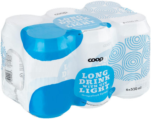 Coop 6 x Coop 西柚长饮轻享版 5.5% 0.33升罐