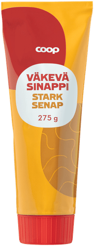 Coop 浓烈芥末酱 275 g｜Coop sinappi väkevä 275 g