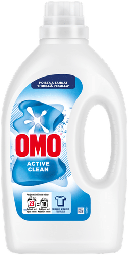 Omo Active Clean 液体洗衣液 白色衣物 920毫升 23次