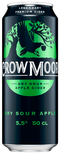 Crowmoor Dry Sour Apple siideri 5,5 % tölkki 0,5 L