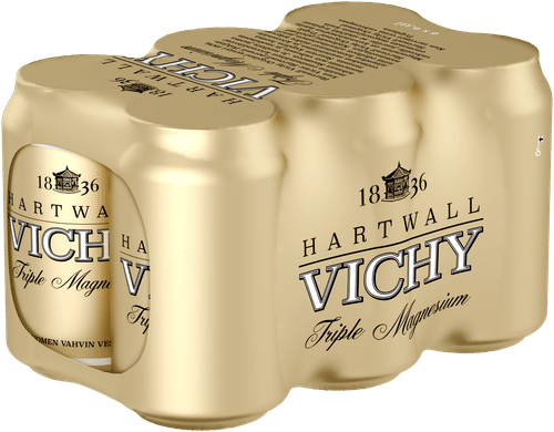 Hartwall Vichy 6 x Hartwall Vichy 原味三重镁矿泉水 0,33 l｜6 x Hartwall Vichy Original Triple Magnesium kivennäisvesi 0,33 l