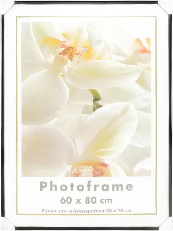 Art Link 相框 Decoline 60 x 80 厘米 黑色｜Art Link kehys Decoline 60 x 80 cm musta