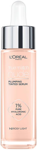 L'Oréal Paris True Match Nude Plumping Tinted Serum 1-2 Rosy Light 粉底液 30ml