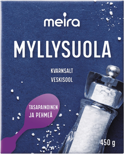 Meira 研磨盐 450g｜Meira Myllysuola 450g