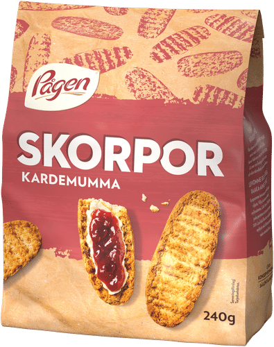 Pågen Skorpor Kardemummakorppu 240g