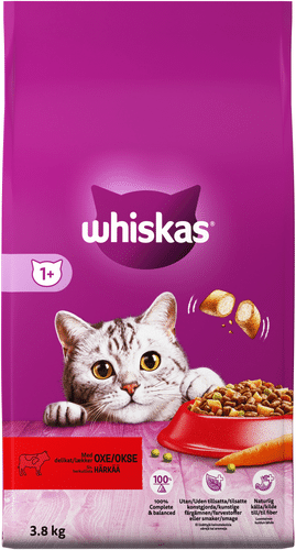Whiskas 1+ 伟嘉 含牛肉 (3.8 公斤)