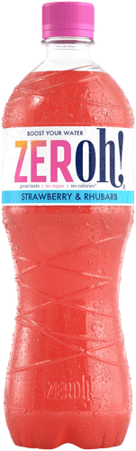 ZERoh! Mansikka & Raparperi Juomatiiviste 0,8l｜ZERoh! 草莓大黄浓缩饮料 0,8l
