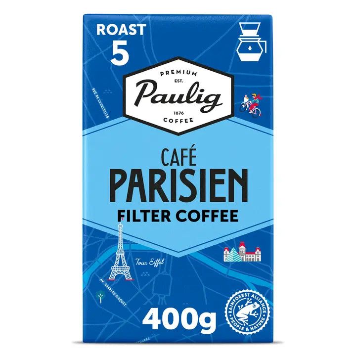 Paulig Café Parisien kahvi suodatinjauhatus 400g｜Paulig Café Parisie 咖啡过滤研磨 400g