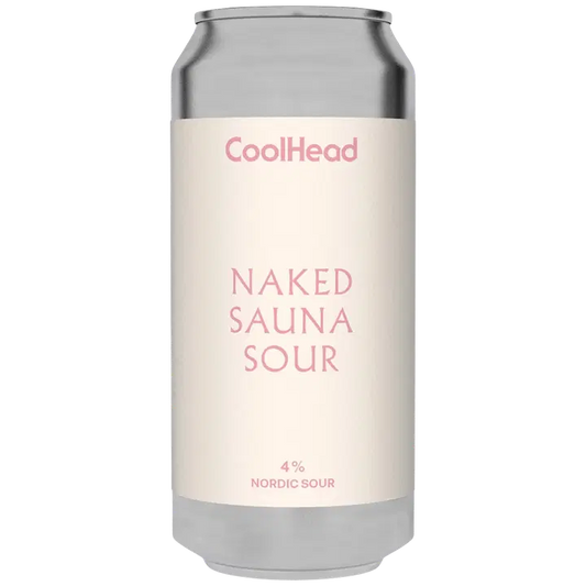 CoolHead Naked Sauna Sour hapanolut 4% 0,44l｜CoolHead 裸桑拿酸酸饮料4% 0,44l