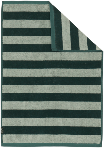 Ratia käsipyyhe Raita 40x40 mm 50x70 cm vaalean vihreä/vihreä