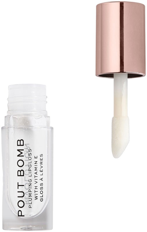 Makeup Revolution Pout Bomb 丰唇釉唇彩 4,5ml｜Makeup Revolution Pout Bomb Plumping Gloss Glaze huulikiilto 4,5ml