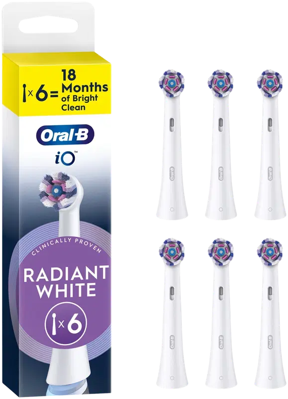 Oral-B iO Radiant White 欧乐B 替换刷头 6kpl